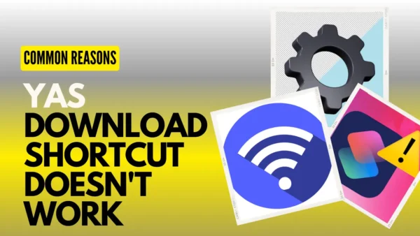 YAS Download Shortcut Not Working