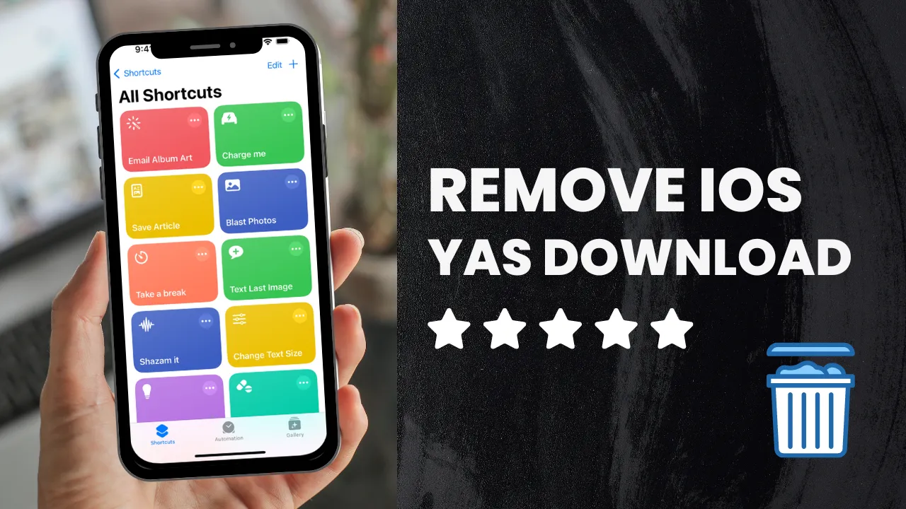 Remove Yas download