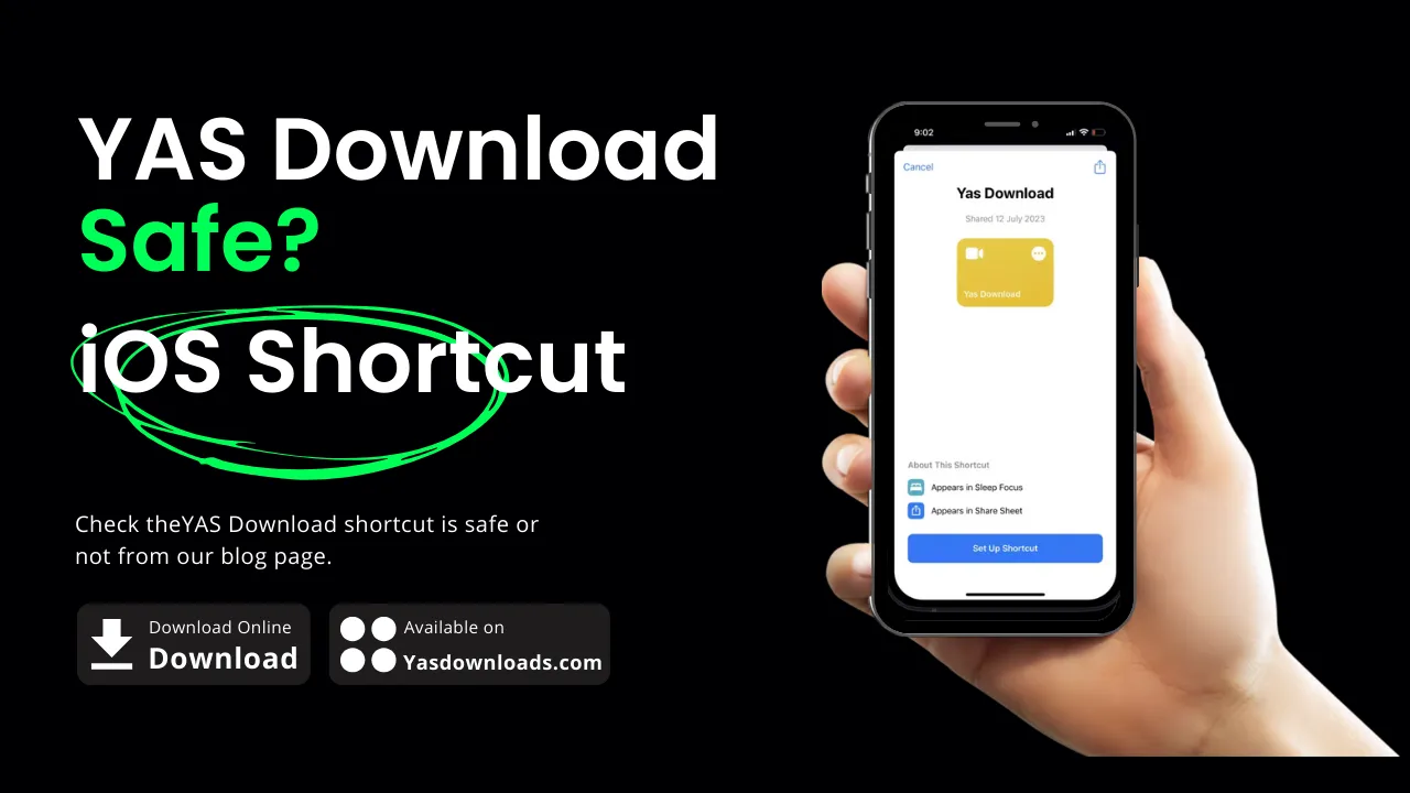 YAS Download shortcut safe