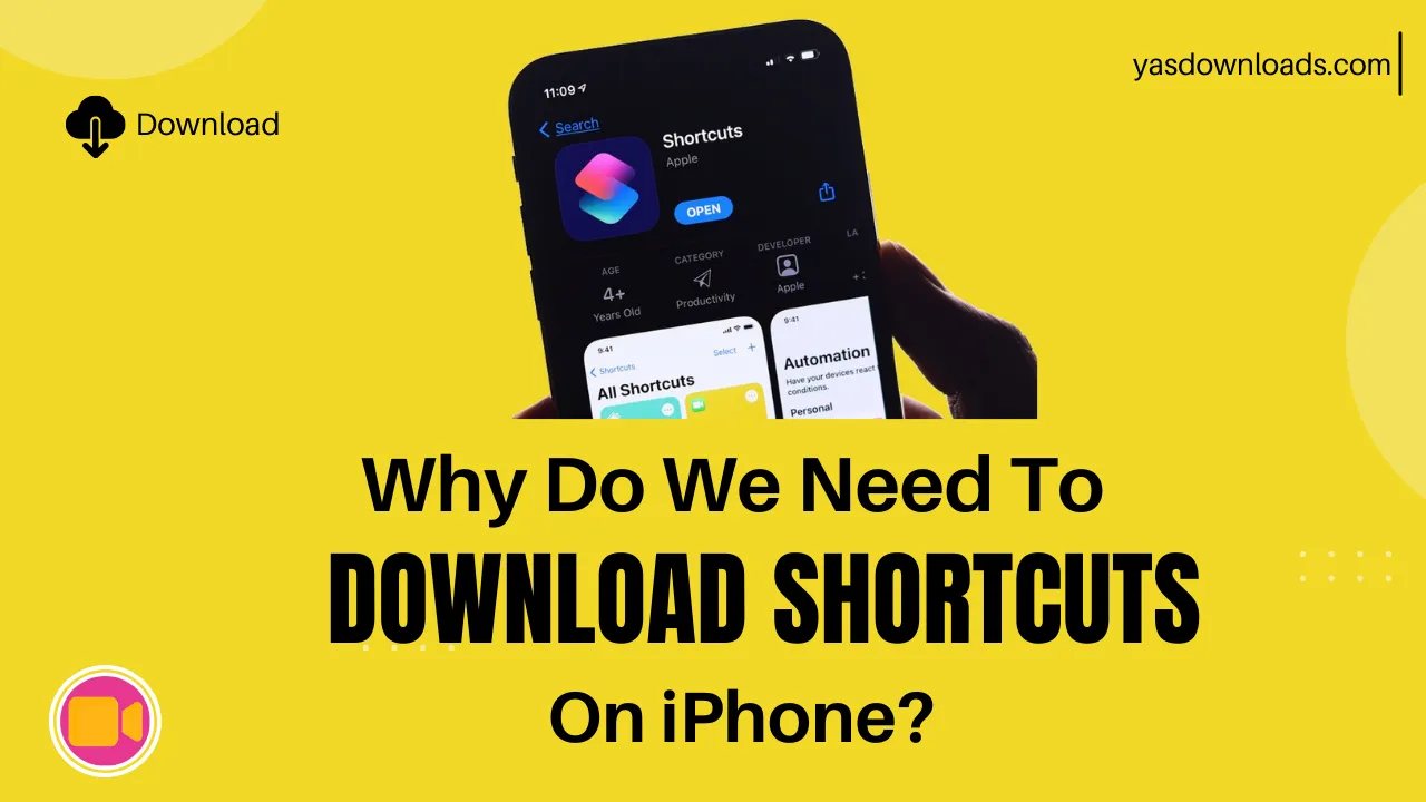 download Shortcuts on your iPhone